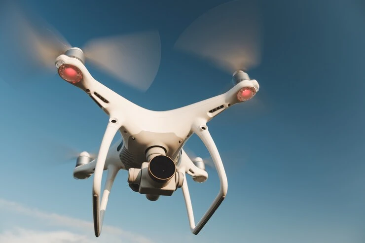 Imagem ilustrativa de Drone para gravar vídeo
